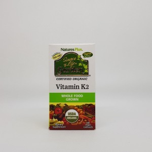 VITAMIN K2 SOURCE OF LIFE 60 VEGAN CAPSULES