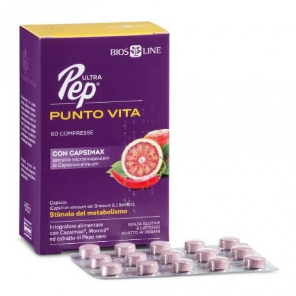 ULTRA PEP PUNTO VITA 60 COMPRESSE CON CAPSIMAX