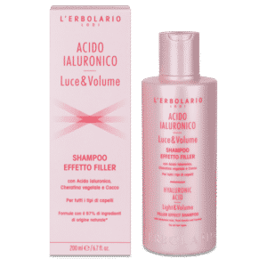 Shampoo Effetto Filler Acido Ialuronico Luce&Volume L'Erbolario
